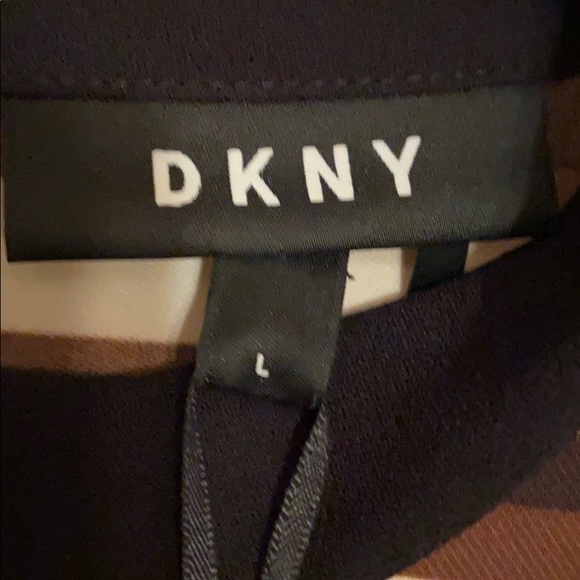 NWT DKNY Classy Stripes dress - size Large - Picture 3 of 5